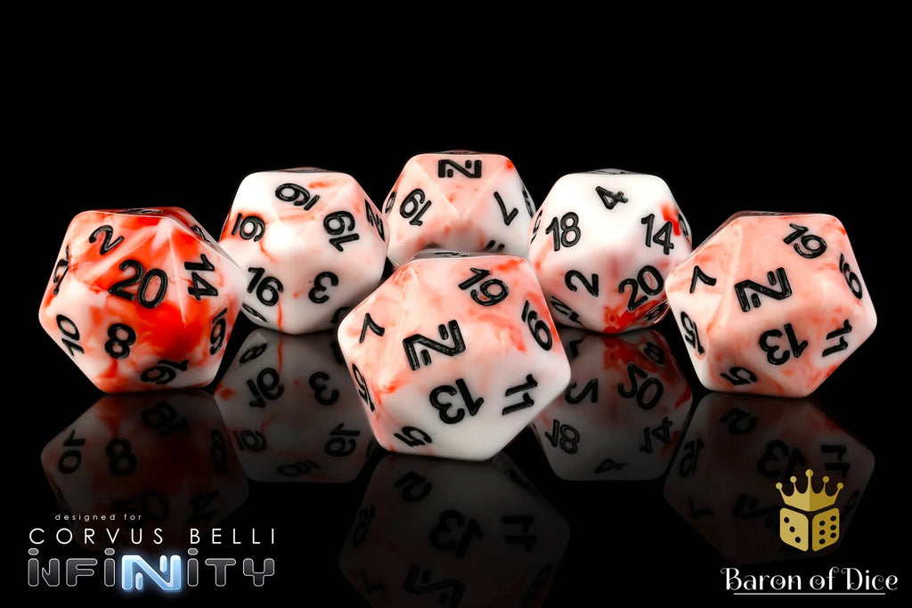 INFINITY: BLOODY INTENT, DICE SET