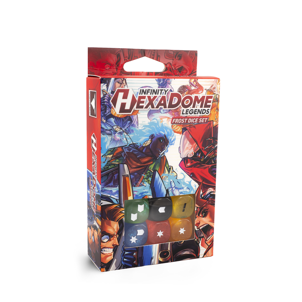 Infinity HexaDome Legends Frost Dice Set [AUGUST PRE-ORDER]
