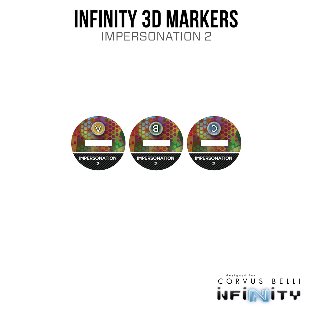 Infinity 3D Markers: Jaan Staar (25mm Impersonation-2)