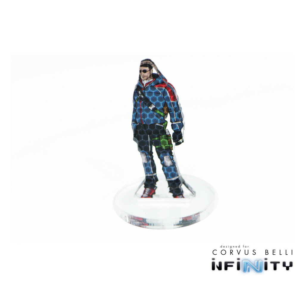 Infinity 3D Markers: Jacques Bruant (25mm Camo -3)