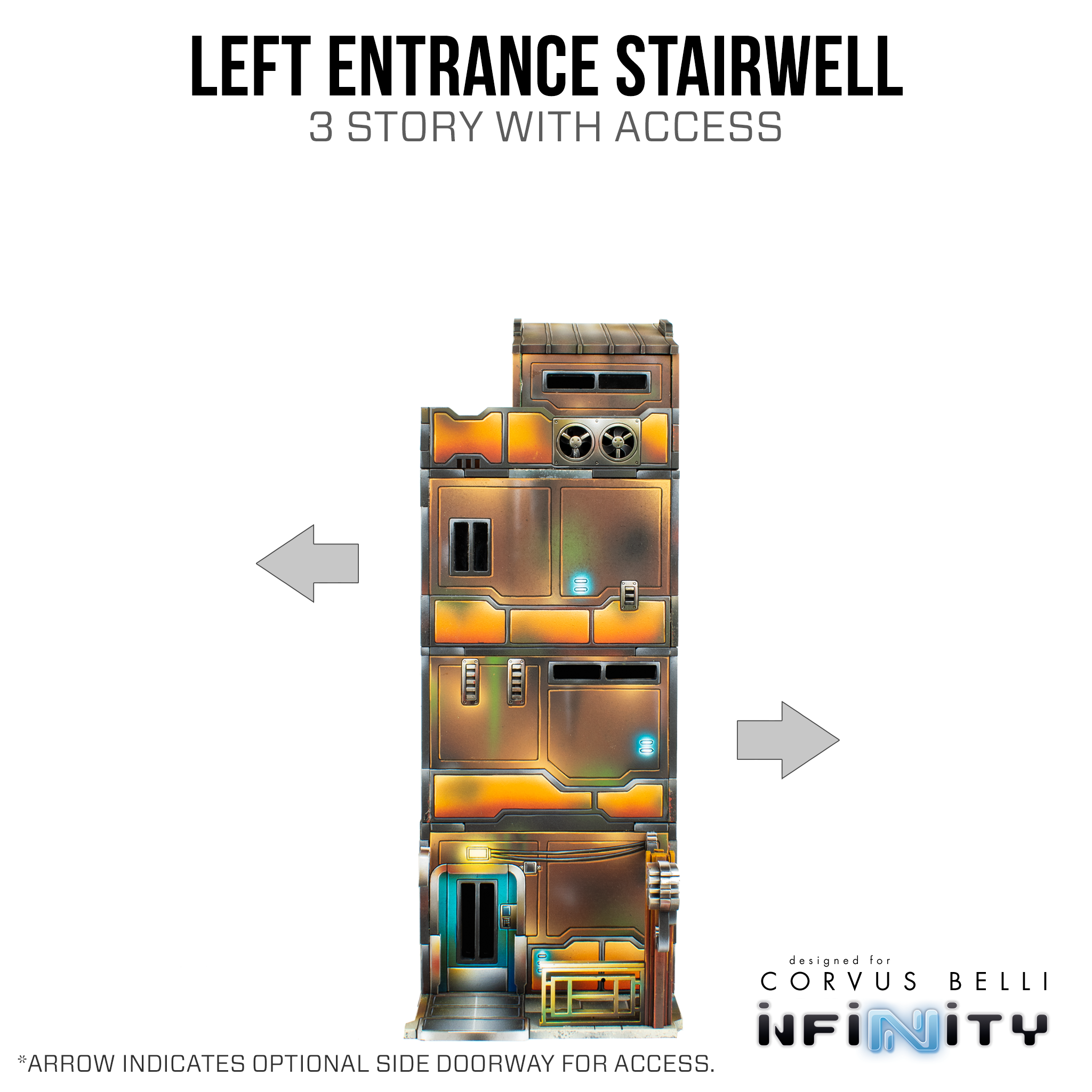 Xiguan Stacks - Stairwell Builder