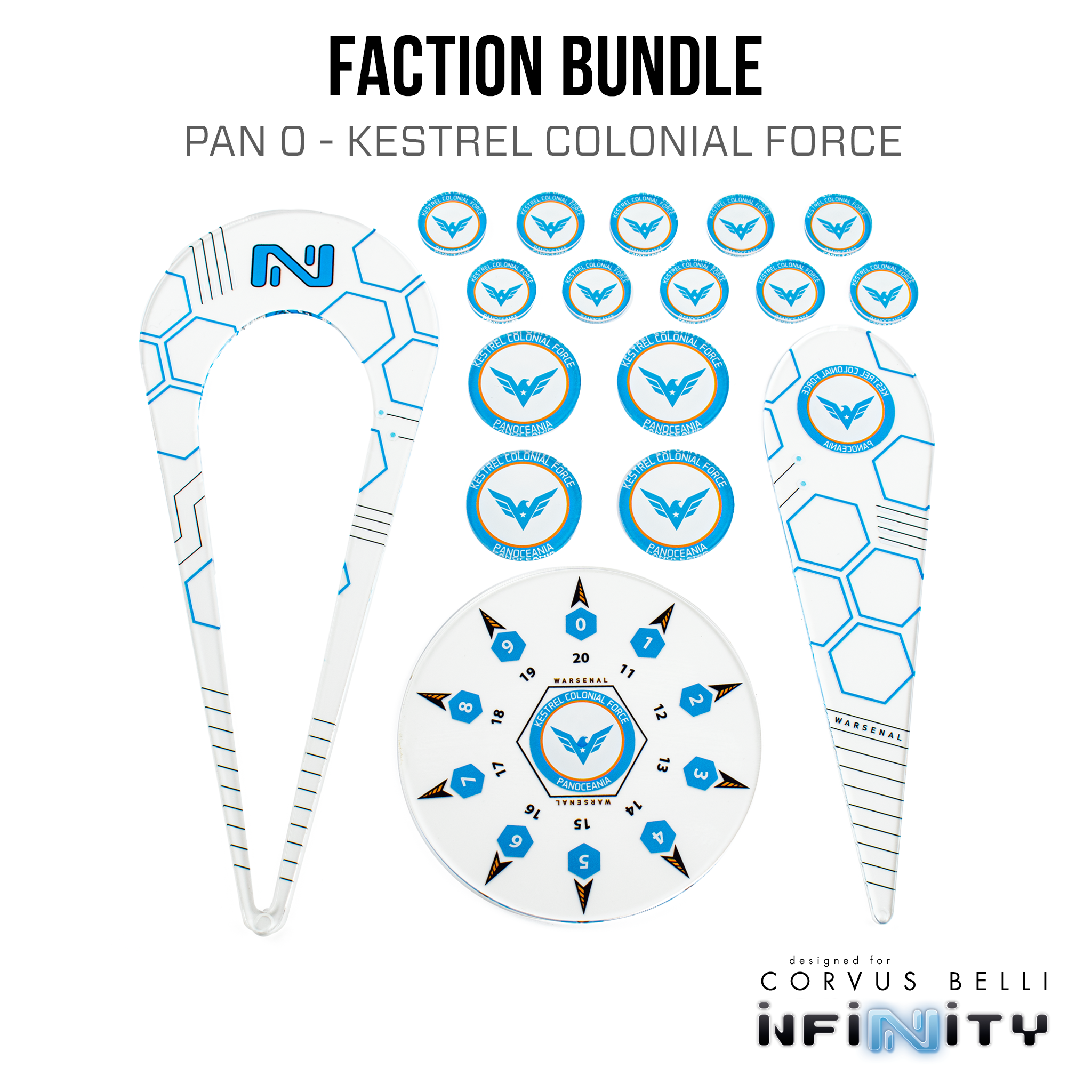 Infinity Faction Bundle: Kestrel Colonial Force