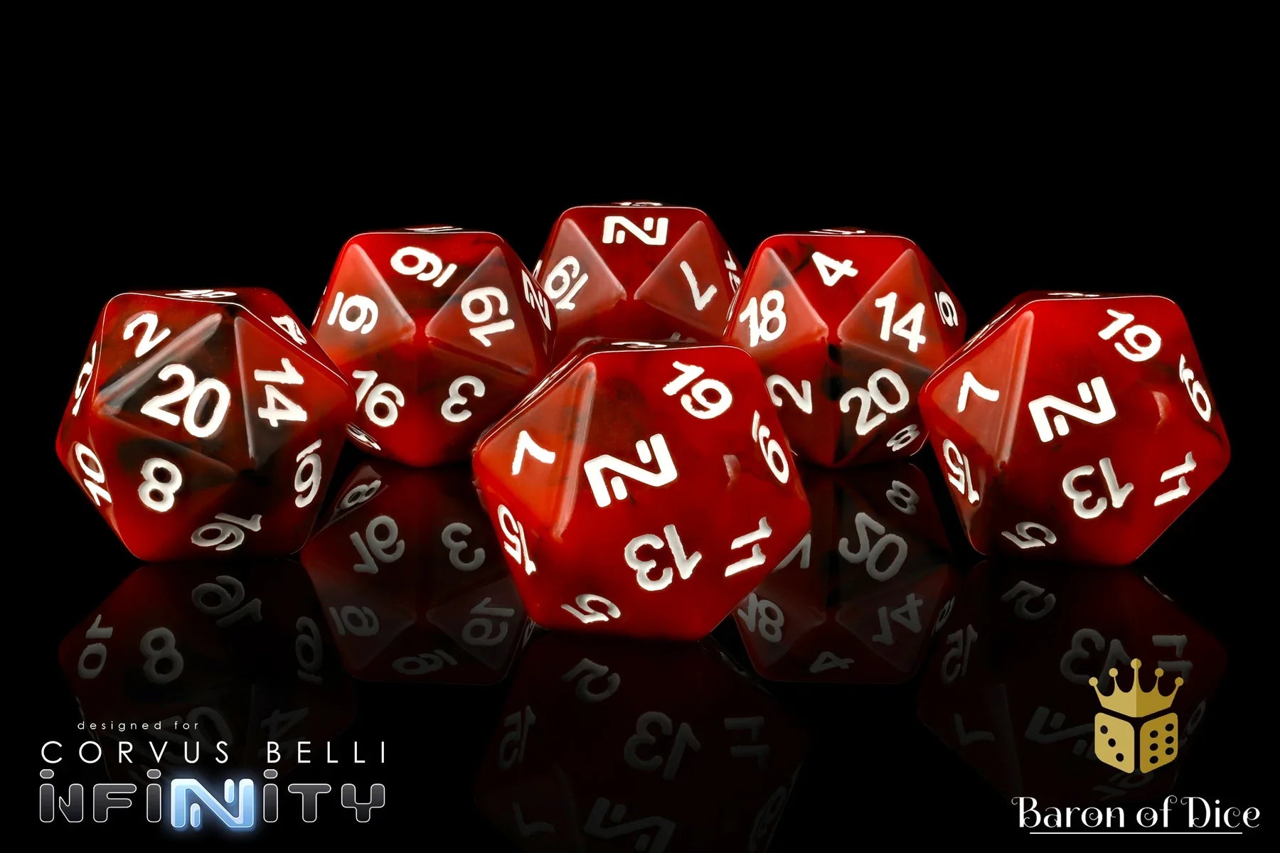 INFINITY: THRICE COALITION, DICE SET