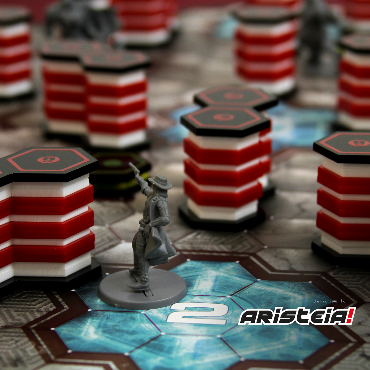 Hexadome Legends Premium Full Color Walls and Obstacles